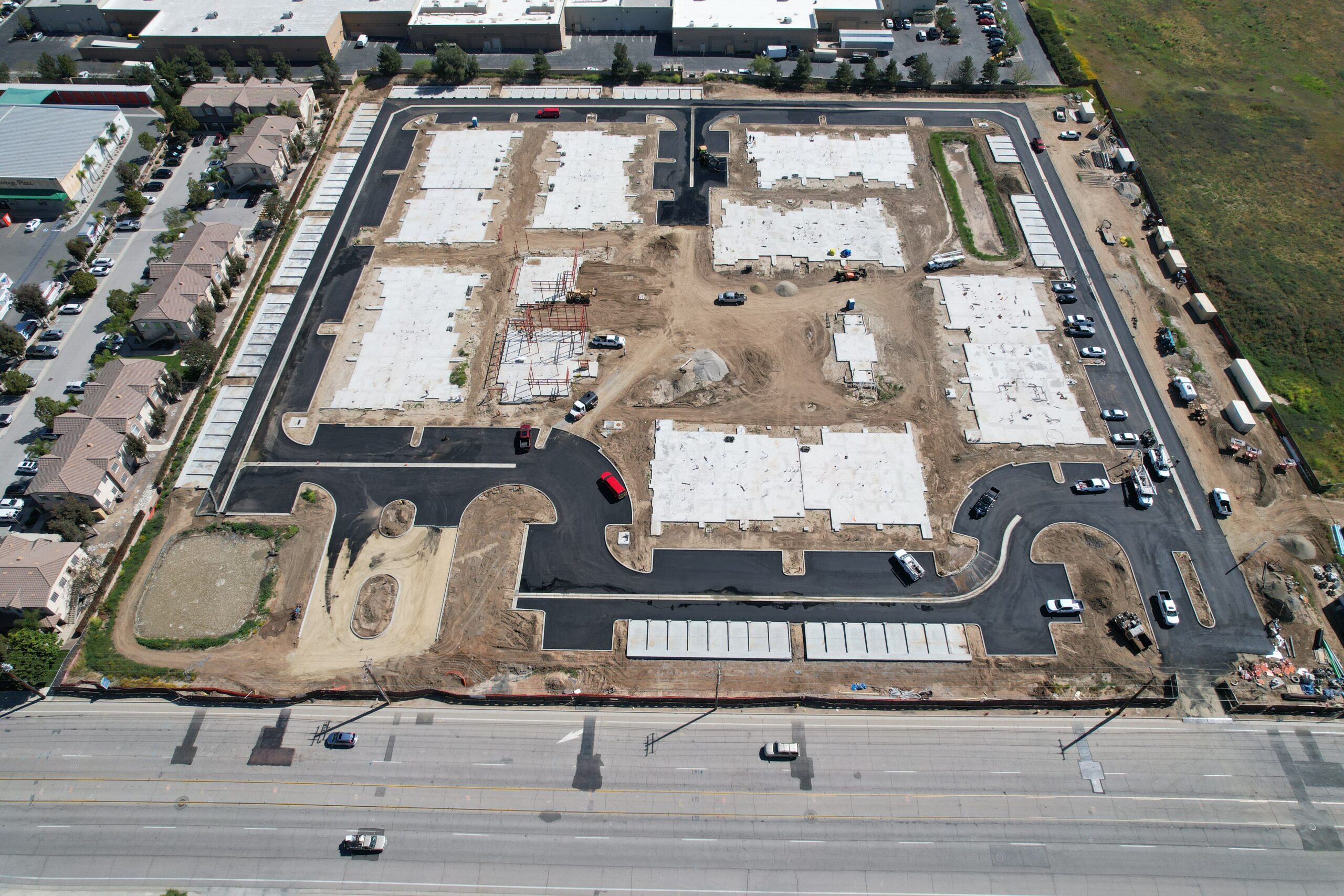 Pacific West Development Completes Streets and Starts Framing at Jefferson Apartments