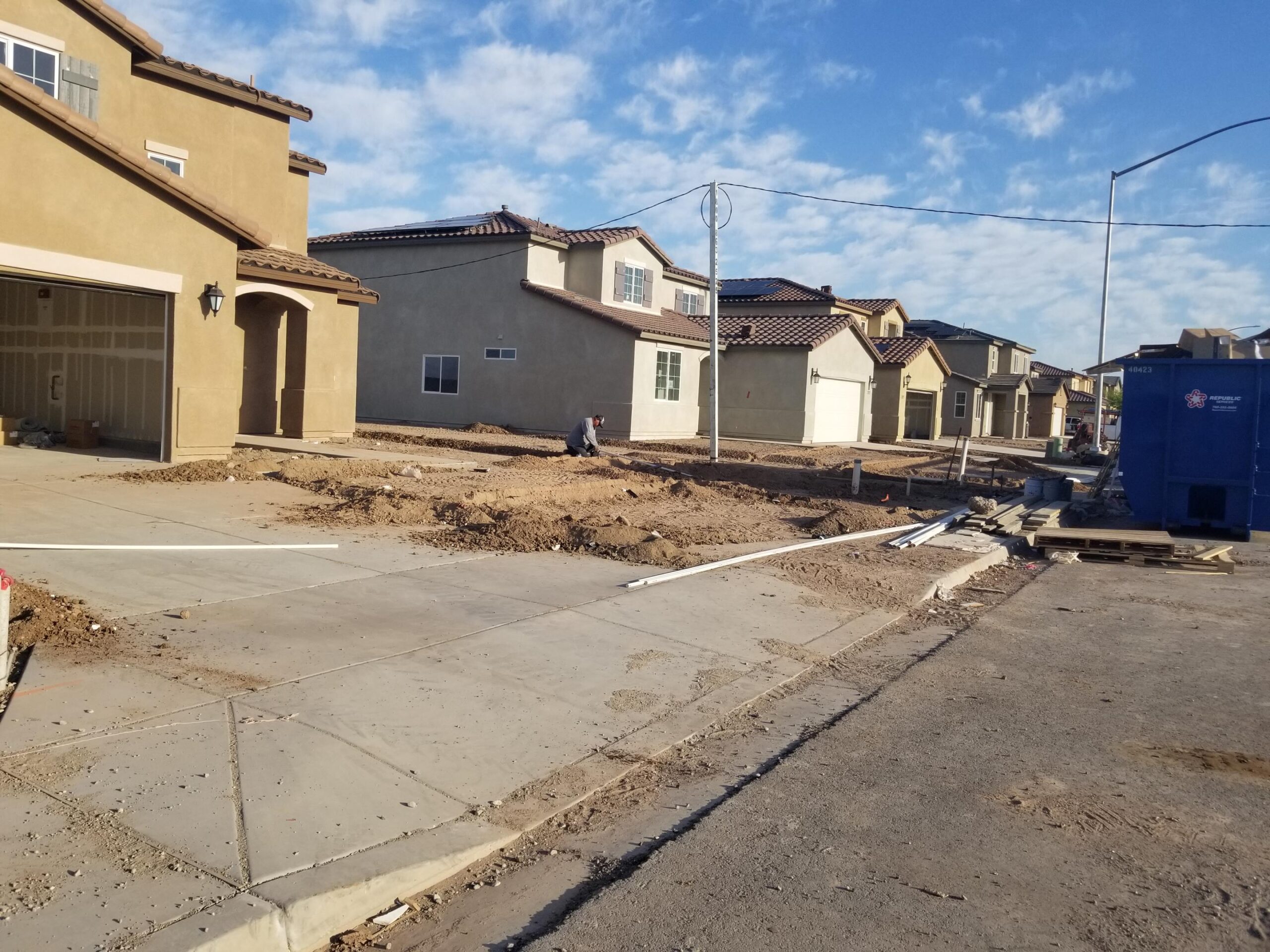 Pacific West Development Finishing Up Phase 53 at Vista del Valle